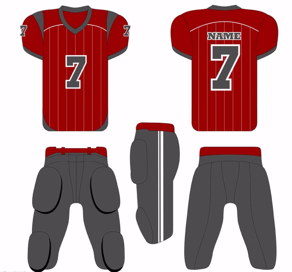 custom american football uniform