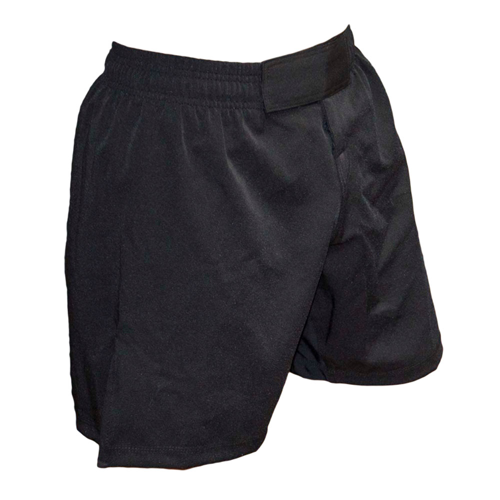 Black Kick Boxing Martial Arts Shorts | Unbeaten Fighter